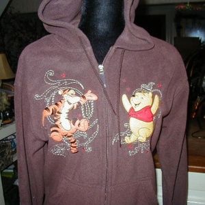 NEVER WORN!!  Disney zip-up Hoodie